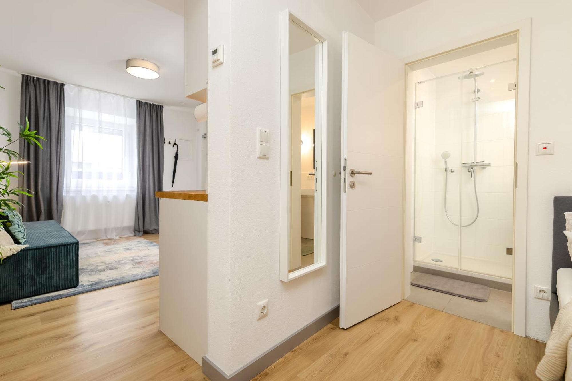 Modernes Apartment - Zentrale Lage - Kostenloses Parken Amberg Exterior foto